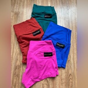 Peachy Activewear Shorts Set
